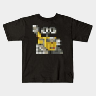 WALL-E low-res pixelart Kids T-Shirt